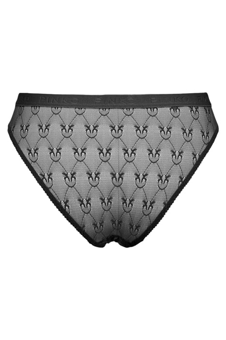 SENZA PAROLE 1 SLIP PIZZO INDE BLACK 2