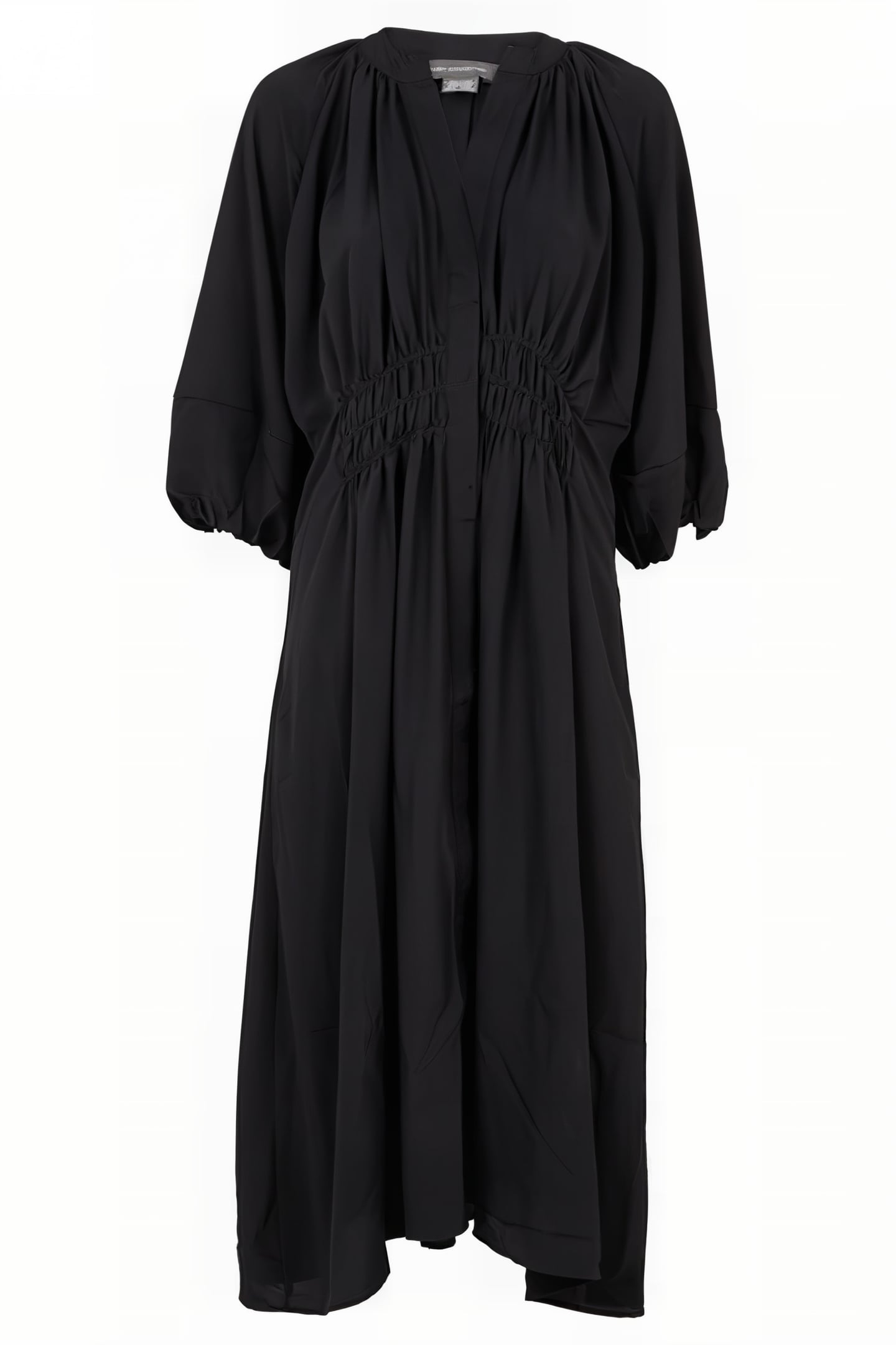 PLEAT PLAIN BLACK 1