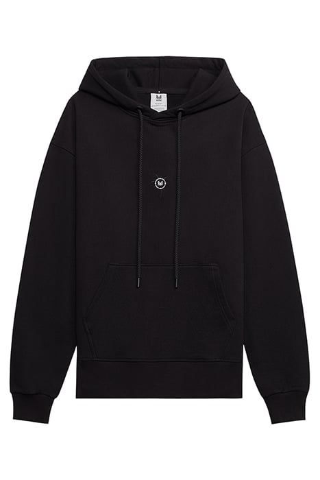 M-LOGO-REGULAR-FIT-HOODIE BLACK 1