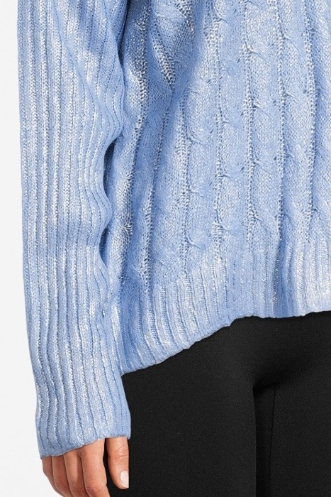 CELLULARE MAGLIA MISTO LANA LA SILVER/AZURE 4