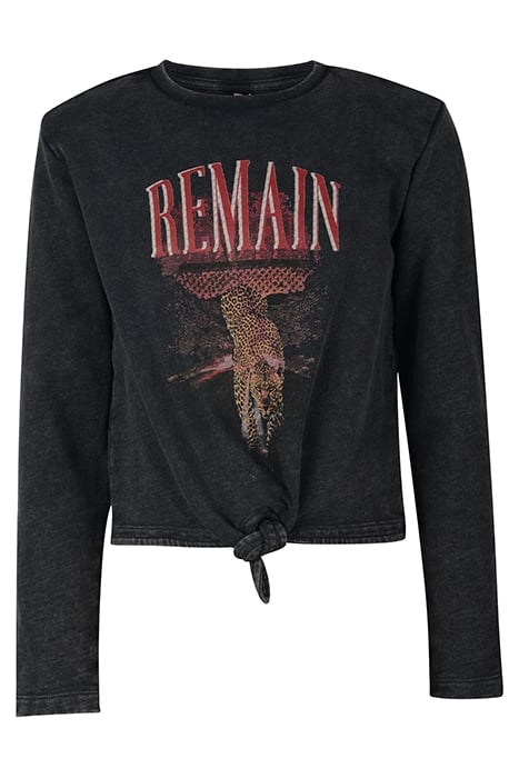 PRINTED T-SHIRT JILL&MITCH BY SHOEBY DARKGREY 1