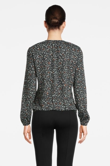 BLOUSE JERSEY LONG SLEEVES ROSEMARY GREEN 2