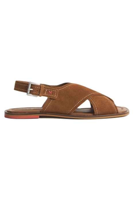 CROOVER LEATHER SB SANDAL MID TAN 1