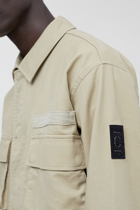 CLOSED MEN TECHNICAL FIELD JACKET GREY OLIVE 4