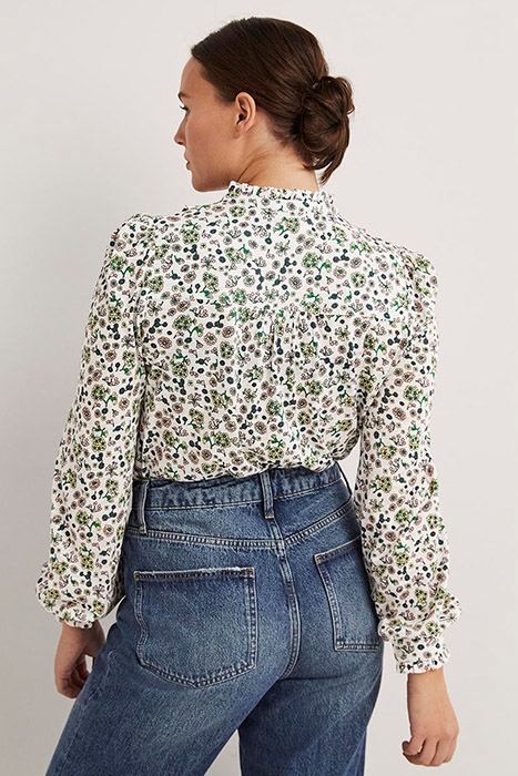 RUFFLE JERSEY SHIRT IVO 2