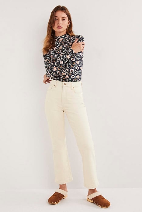 RIGID CROPPED FLARE JEANS ECR 3