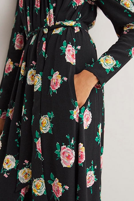 SQUARE NECK MAXI DRESS BLK 4