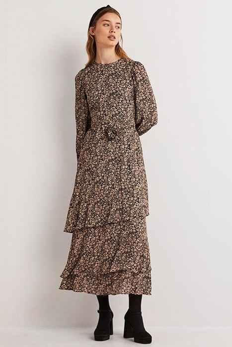 TIERED MULTI RUFFLE MAXI DRESS SND 1