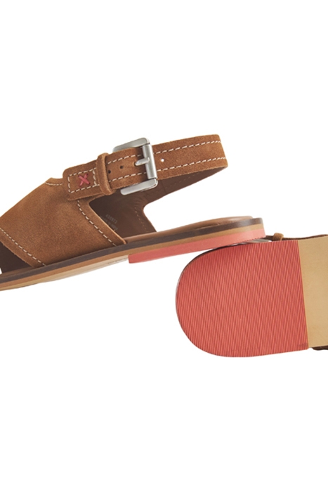 CROOVER LEATHER SB SANDAL MID TAN 4