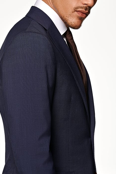 Navy Checked Havana Blazer 3