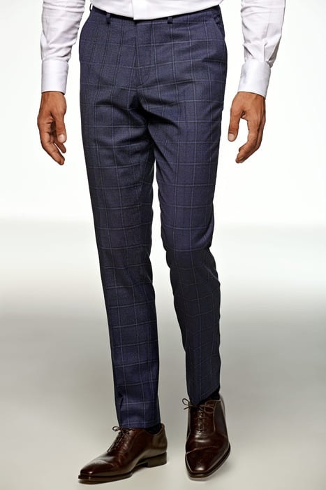 Navy Checked Sienna Suit 4