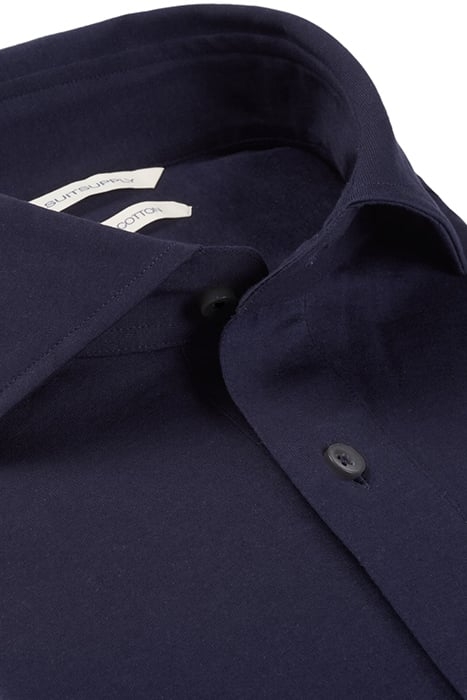 NAVY JERSEY EXTRA SLIM FIT SHORT SLEEVE SHIRT 3