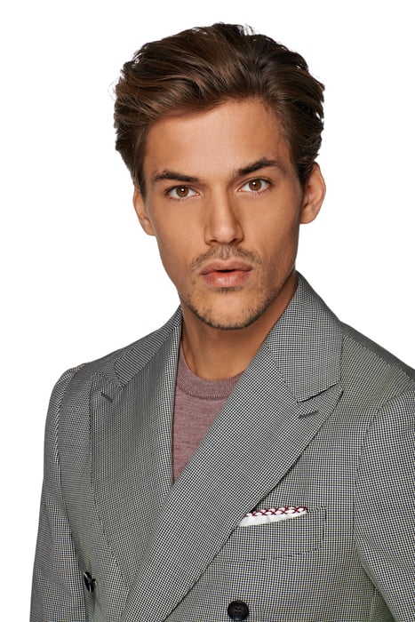 Mid Grey Houndstooth Havana Suit 6