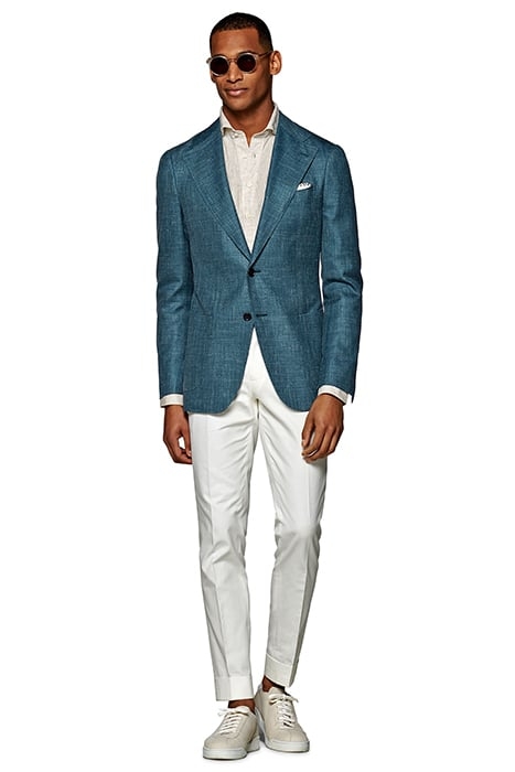 MID BLUE HAVANA BLAZER 4
