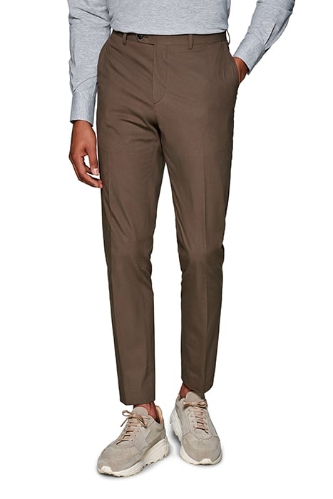 TAUPE SOHO TROUSERS 1