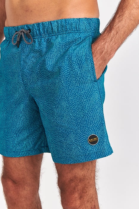 MEN SWIM SHORT MINIMAL MICRO PEACH DEEP LAGOON BLUE 4