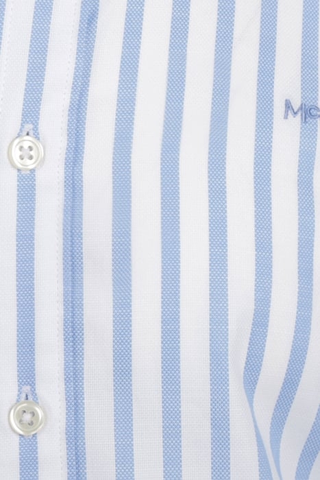 DOBBY BOLD STRIPE SHIRT L/S RF MEDIUM BLUE 5