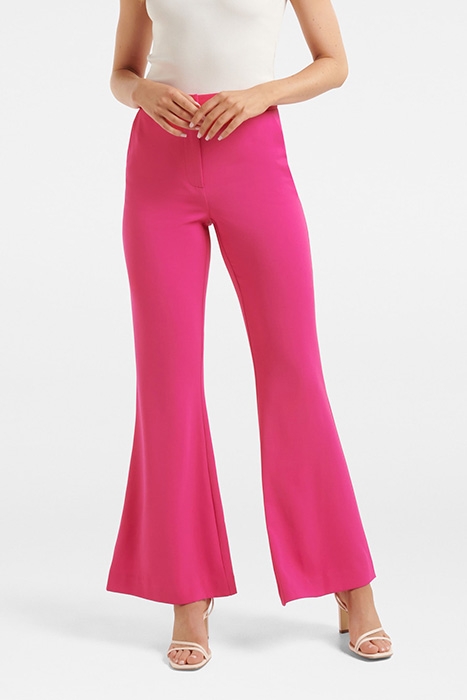 JAYDA FLARE PANTS FUCHSIA PINK SUIT 1