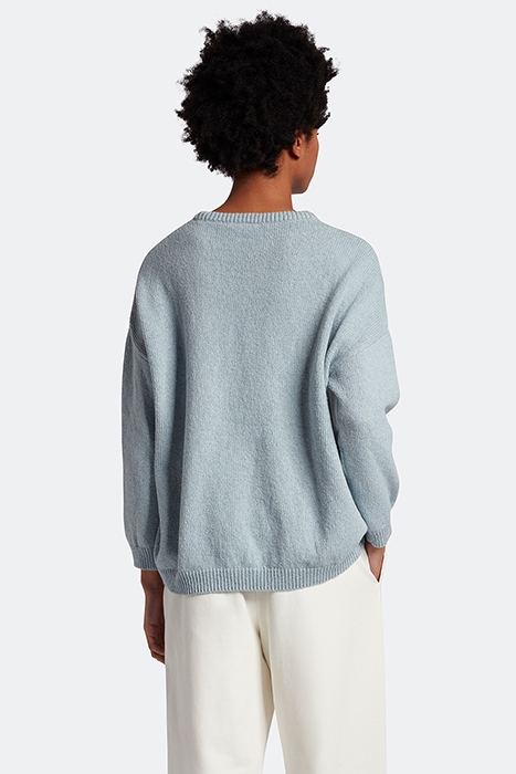 RECYCLED DENIM JUMPER LIGHT RINSE WASH 2