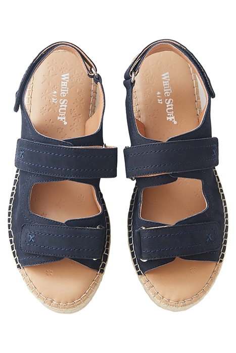VELCRO ESPADRILLE SANDAL DARK NAVY 3