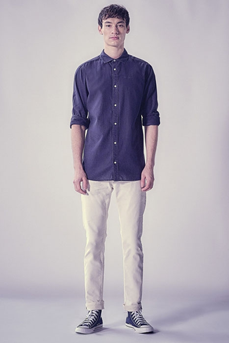 JAYDEN CASUAL OVERHEMD LM NAVY UNI 3