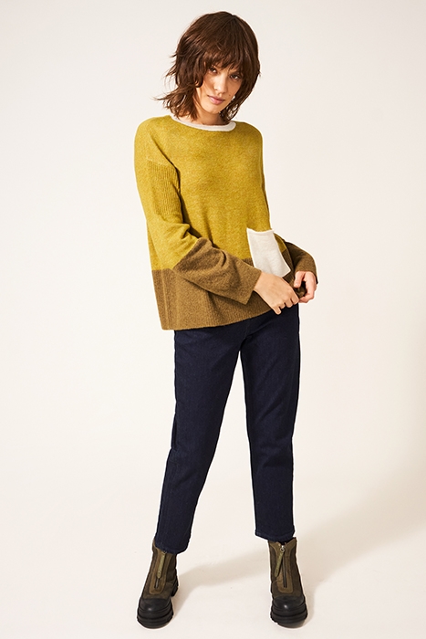 COSY JUMPER GREEN MULTI 2