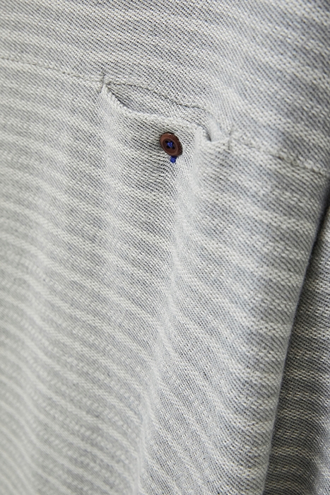 HOLTON STRIPE T-SHIRT GREY MARL 4