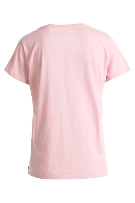 CREW NECK TEE SS + DECO PINK 4