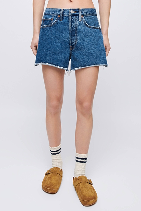 90S LOW SLUNG SHORTST BLEU MERE 2