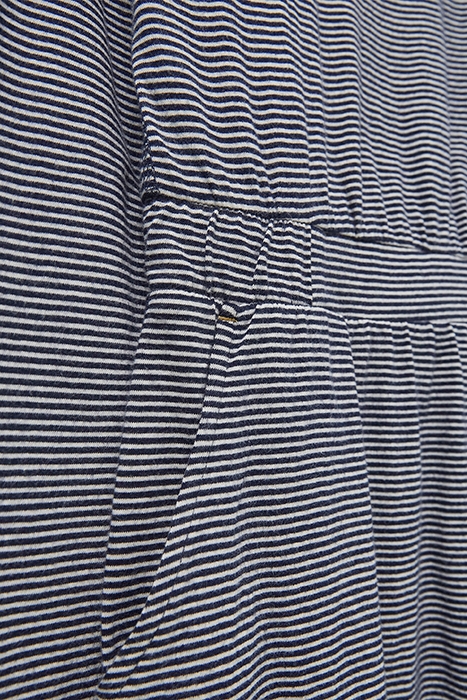 EVIE STRIPED JERSEY DRE NAVY 4