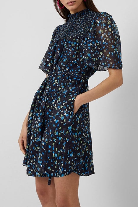 FERNA BELLA SMOCK DRESS BLACK MULTI 4