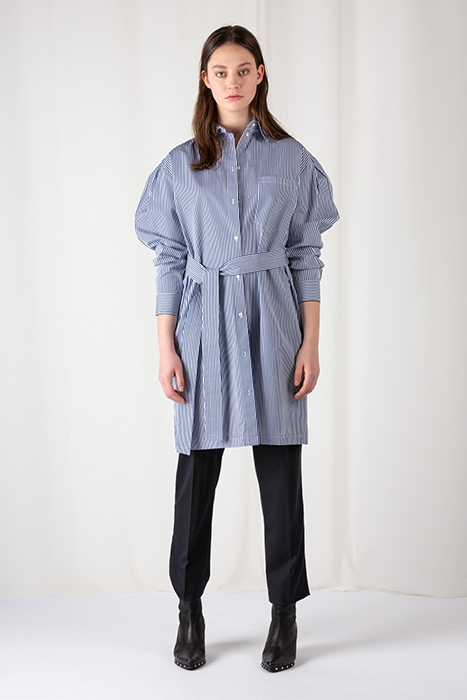 DOUBLE POCKET DRESS ARMY WHITE        I 1