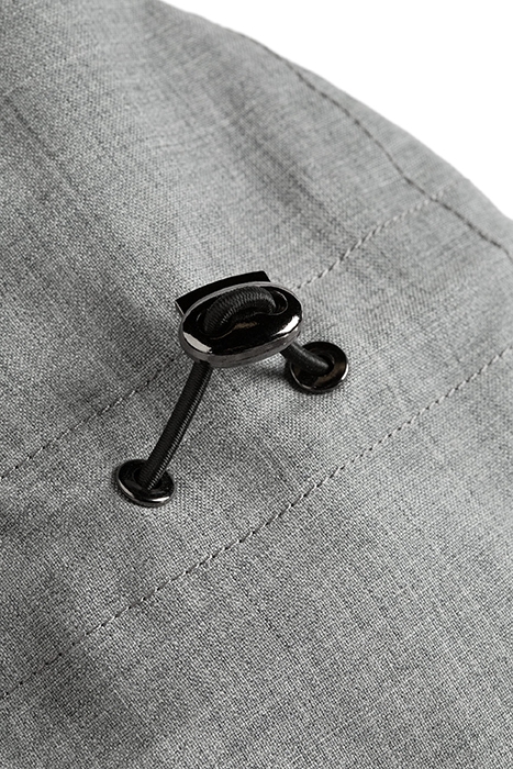 LIGHT GREY RAINCOAT 6