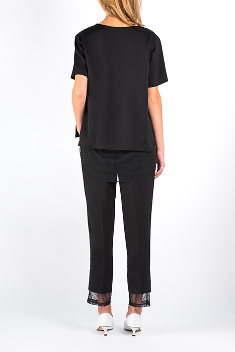 OVERCAST TOP BLACK POLKADOT 2