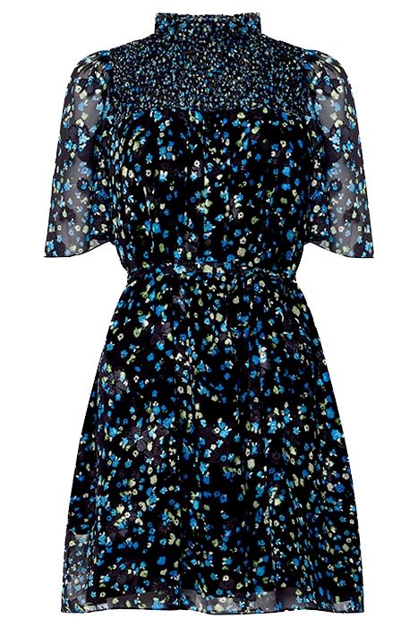 FERNA BELLA SMOCK DRESS BLACK MULTI 5