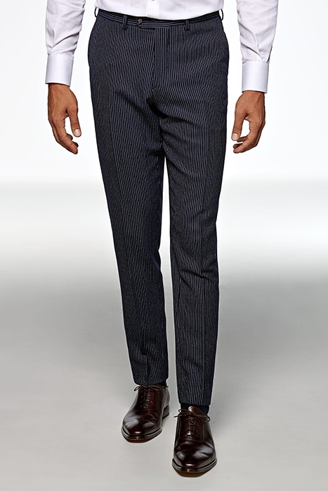 NAVY STRIPED LAZIO SUIT 3