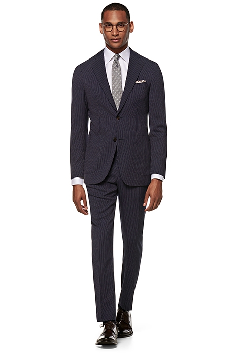 BLUE STRIPED HAVANA BLAZER 1