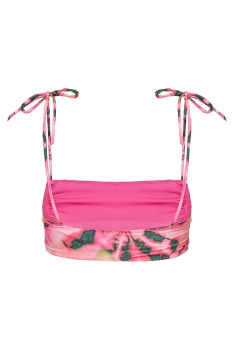 BIANCOMANGIARE BIKINI TECNO JE FUCHSIA/GREEN MULTI-COLOUR 8