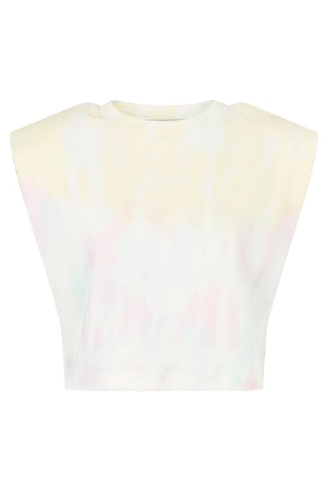 MIKA CROPPED TYDY TA YELLOW/LILAC 4