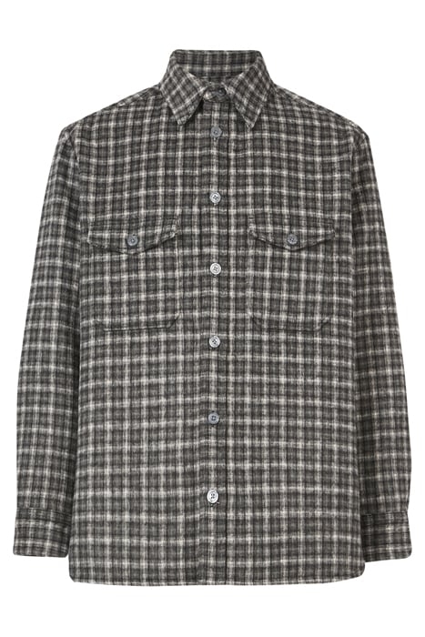 GUERRA LS SHIRT JET BLACK/GREY 4