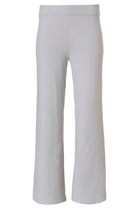 LW BO. TROUSERS VELIENE COMFORTABLE KNI LIGHT HEATHER GREY 1