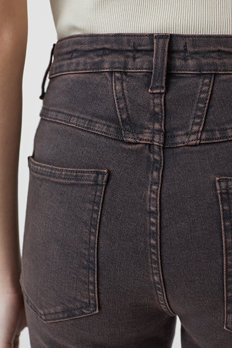 CLOSED WOMEN SKINNY PUSHER JEANS BURGUNDY 7