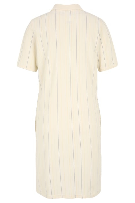 TREPLIN STRIPED POLO DRESS ANTIQUE WHITE/MULTICOLOR IRREGULA 2