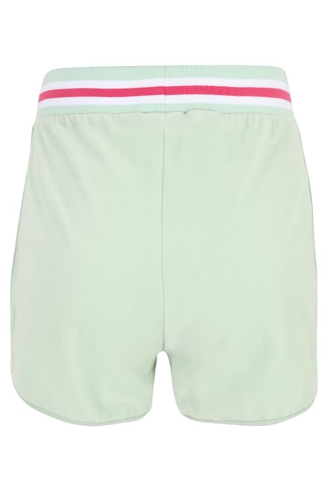 ZELL HIGH WAIST SHORTS SILT GREEN 2