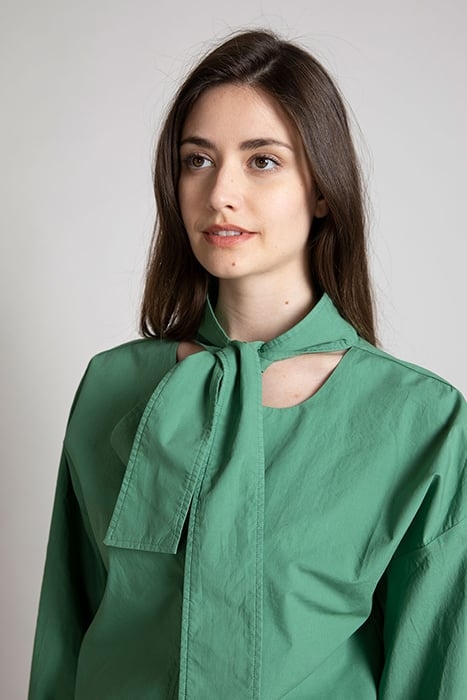 SHIRT SHAWLCOLLAR LS GREEN 4