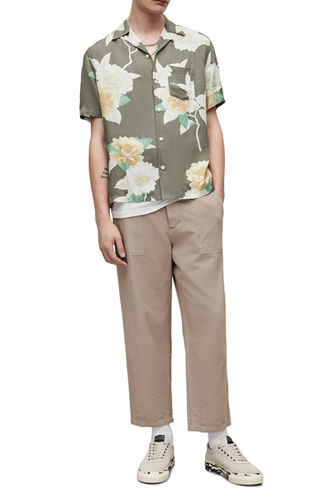 ARCHER TROUSER BLEACHED KHAKI GRN 2