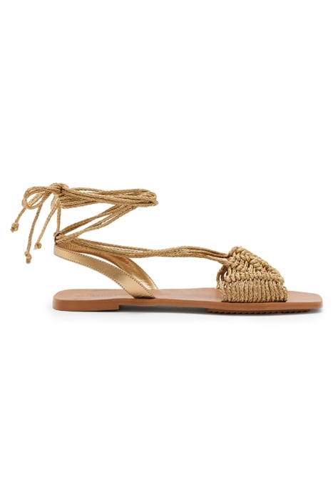 DONNA SANDAL GOLD 1