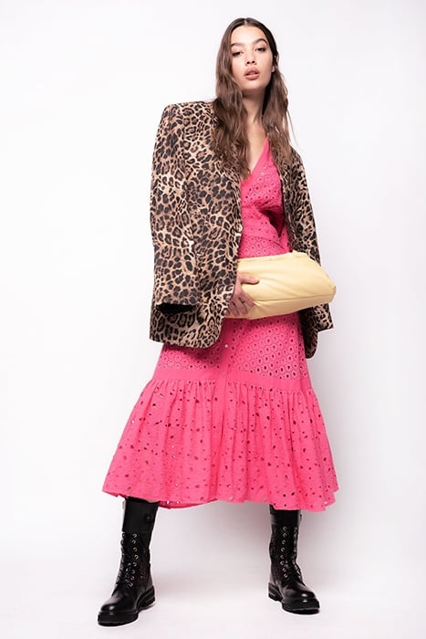 ACIREALE ABITO SANGALLO PATCH HOT PINK 3