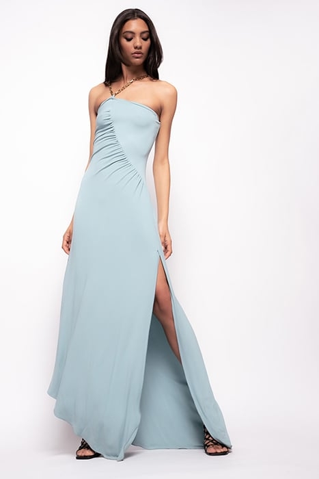 SONCINO ABITO JERSEY CREPE NILE BLUE 3