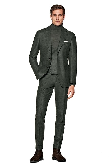 DARK GREEN WAISTCOAT 3